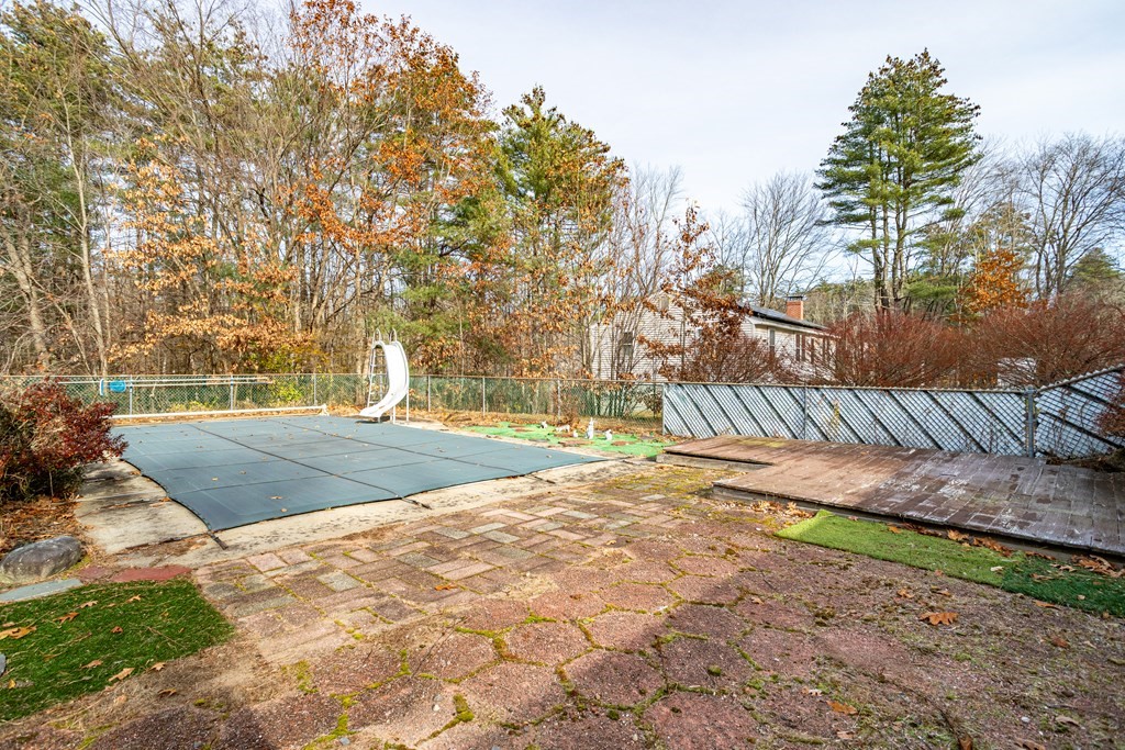 155 Groton Road Shirley, MA 01464 - Photo 34 of 42 a view of yard with tree and wooden fence