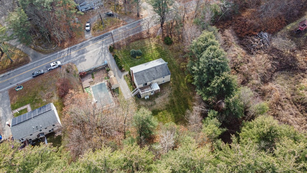 155 Groton Road Shirley, MA 01464 - Photo 40 of 42 an aerial view of residential house with outdoor space