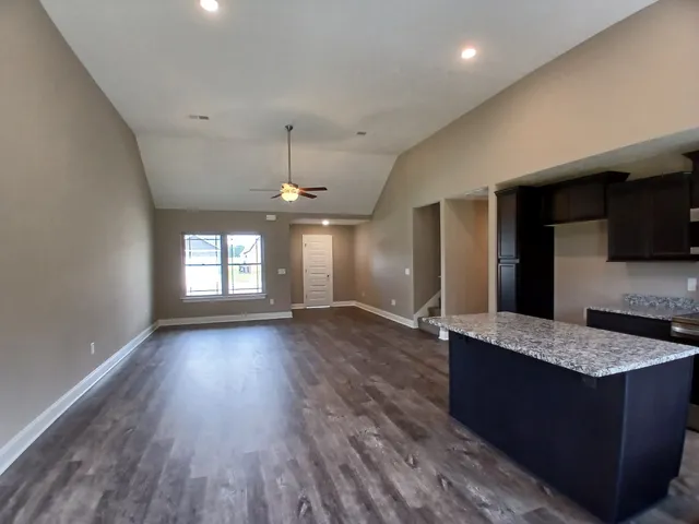 a front view of house with yard