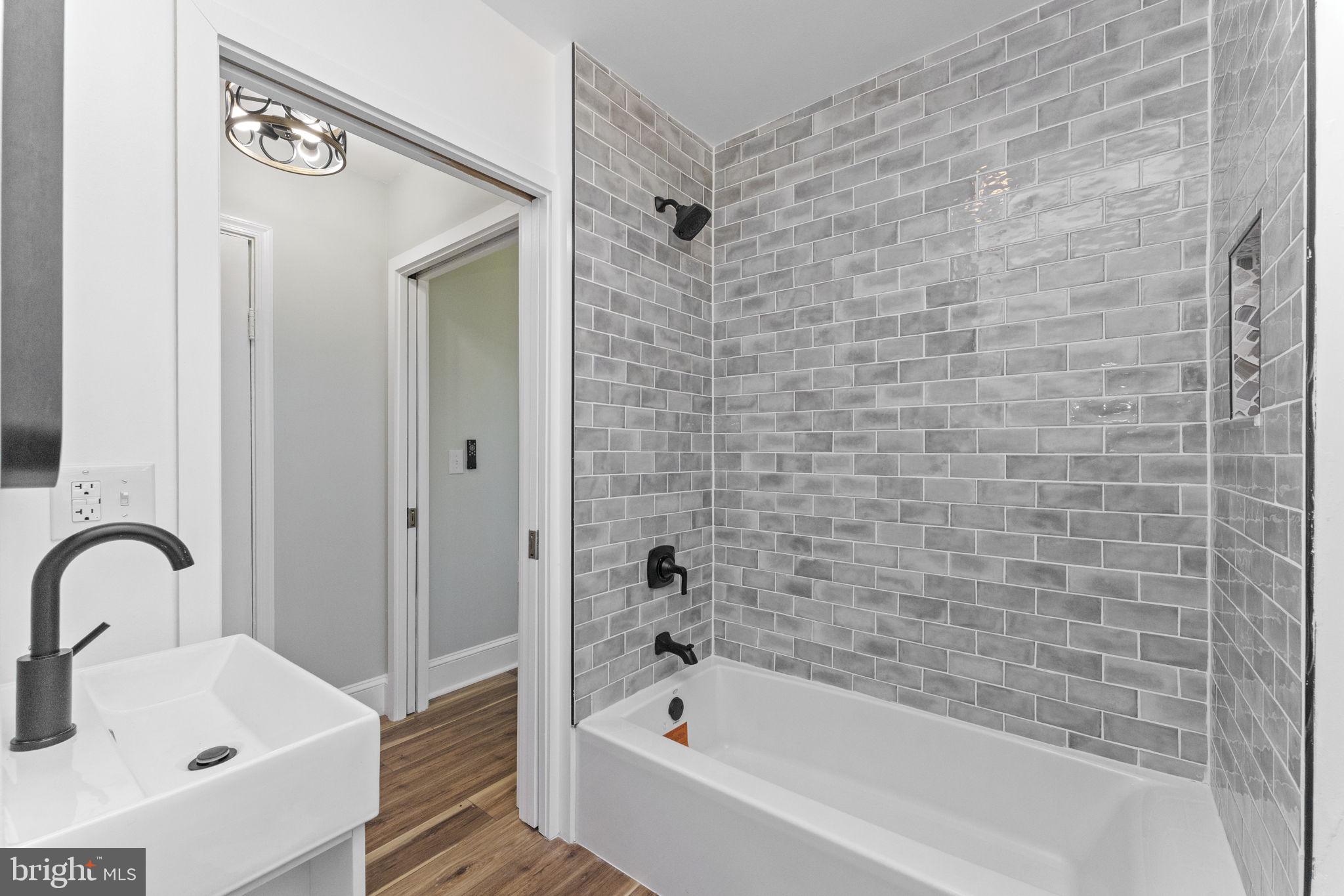2042 Upper Ridge Road Green Lane, PA 18054 - Photo 27 of 41 Newly tiled shower/tub