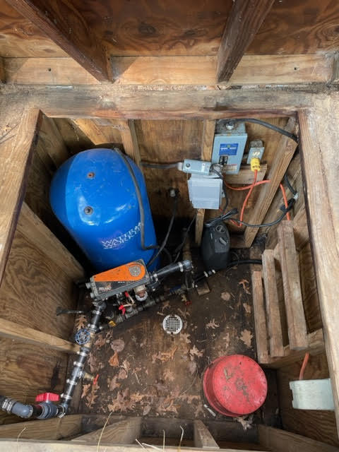 566 Marzinski Road Manistee, MI 49660 - Photo 18 of 35 Well pit