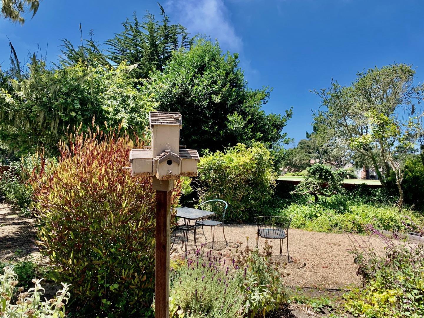 1012 San Carlos Road Pebble Beach, CA 93953 - Photo 16 of 20 a sign board with yard in front of it