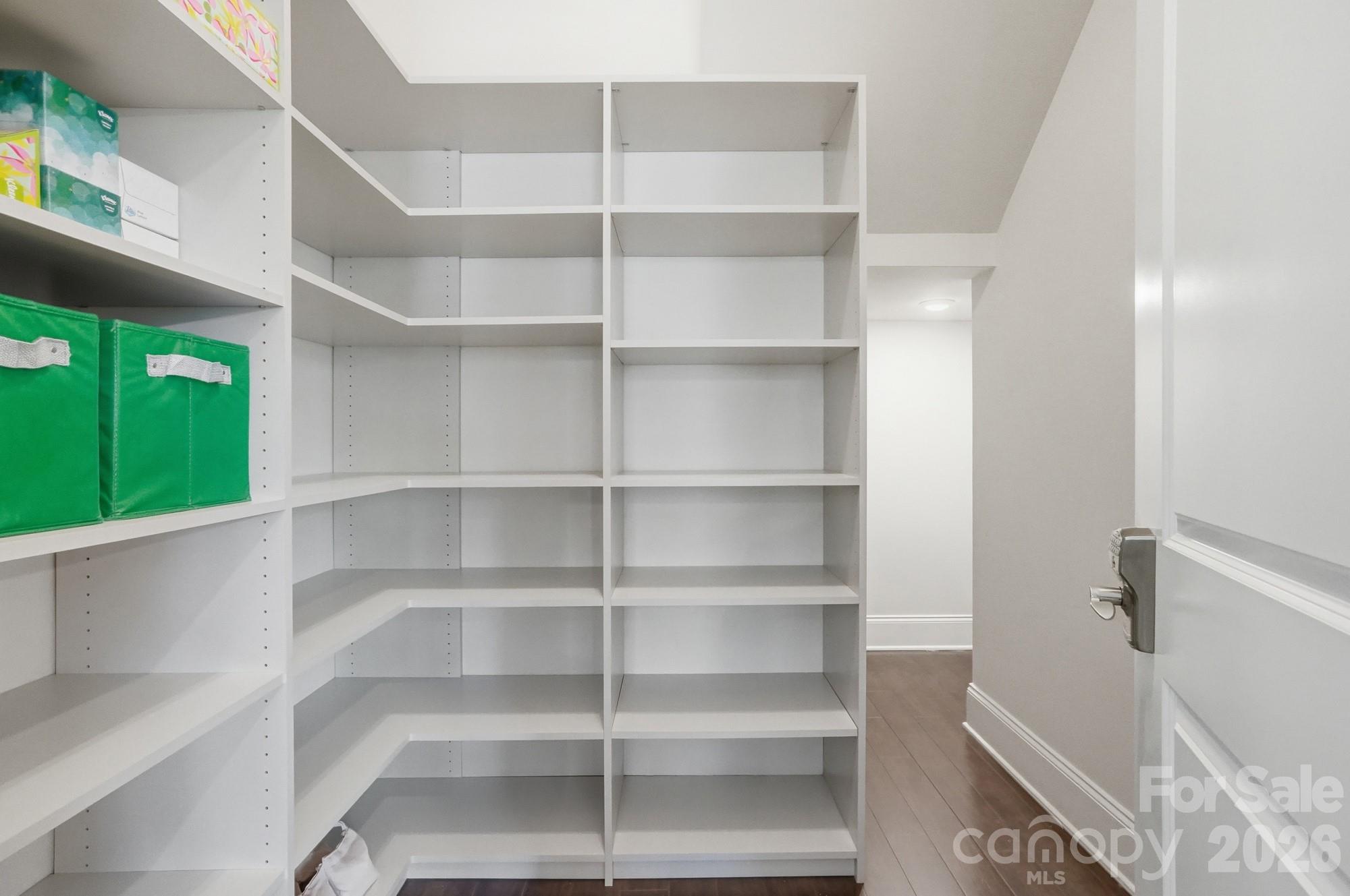 411 Turtleback Ridge Weddington, NC 28104 - Photo 19 of 48 a view of a room with empty racks