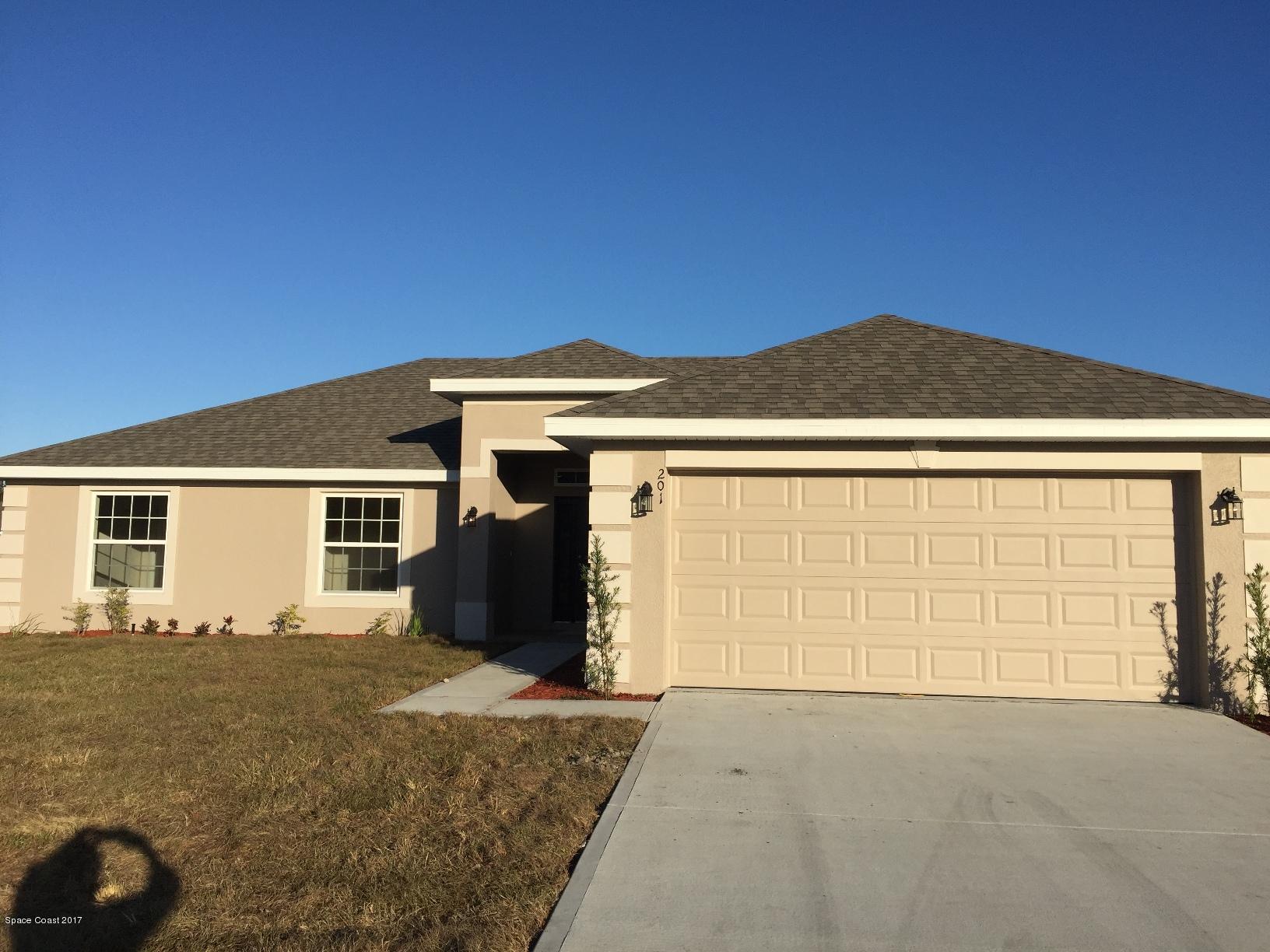 201 Nardo Avenue Southwest Palm Bay, FL 32908 - Photo 1 of 16 Front Exterior Elevation