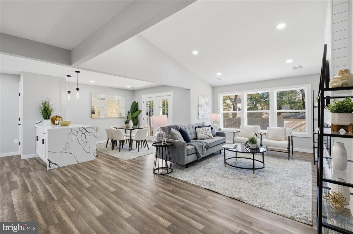 4529 Flintstone Road Alexandria, VA 22306 - Photo 33 of 37 Bright and airy open-concept living space.