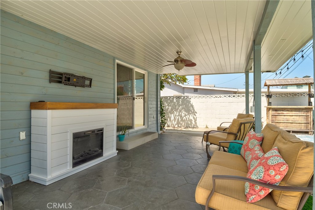 1805 West Random Drive Anaheim, CA 92804 - Photo 7 of 46 a living room with furniture and a fireplace
