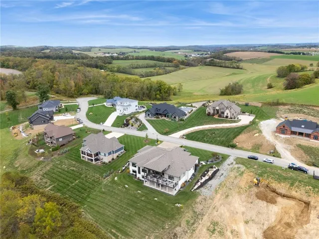 a view of a city with an ocean