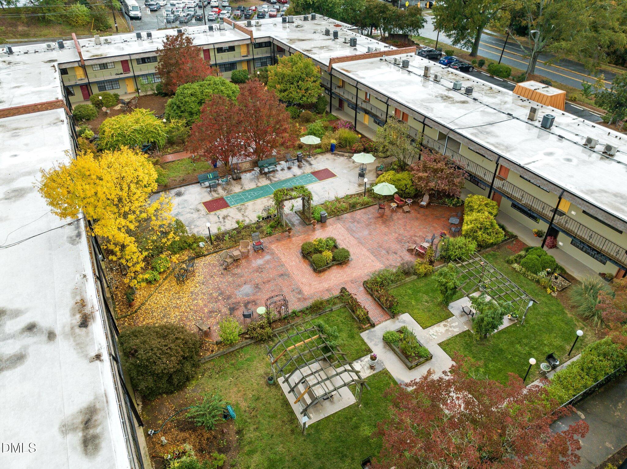 807 West Trinity Avenue, Unit 153 Durham, NC 27701 - Photo 28 of 39 a city view with tall buildings