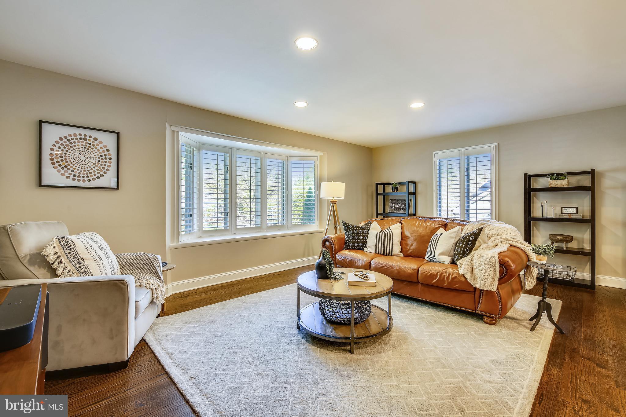 8527 West Howell Road Bethesda, MD 20817 - Photo 20 of 46 Formal Living Area Open to Dining Room & Kitchen