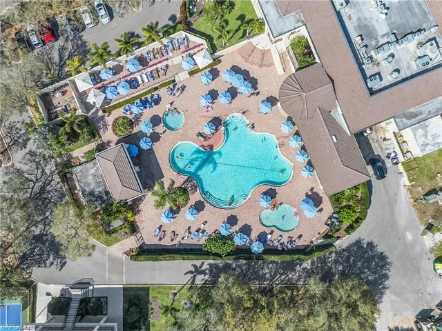 a bird view of a house