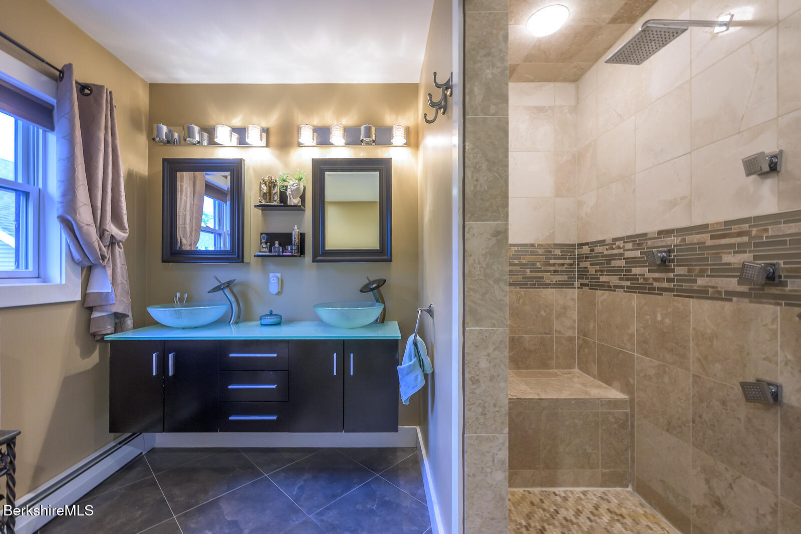 140 Hancock Road Pittsfield, MA 01201 - Photo 29 of 40 a bathroom with a sink and a mirror