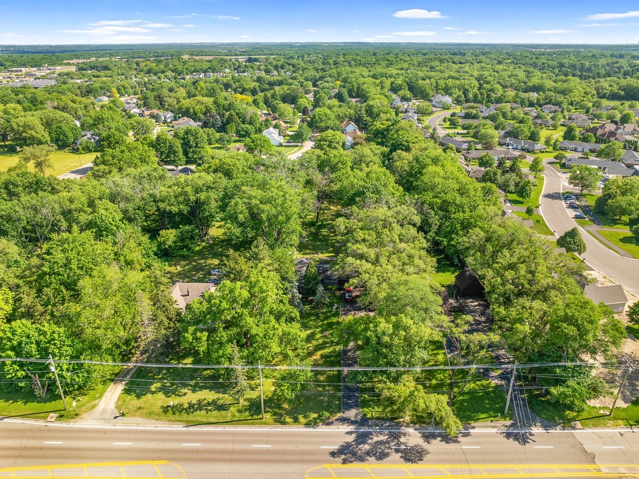 6537 Newburg Road Rockford, IL 61108 - Photo 29 of 29 a view of a yard with an outdoor space
