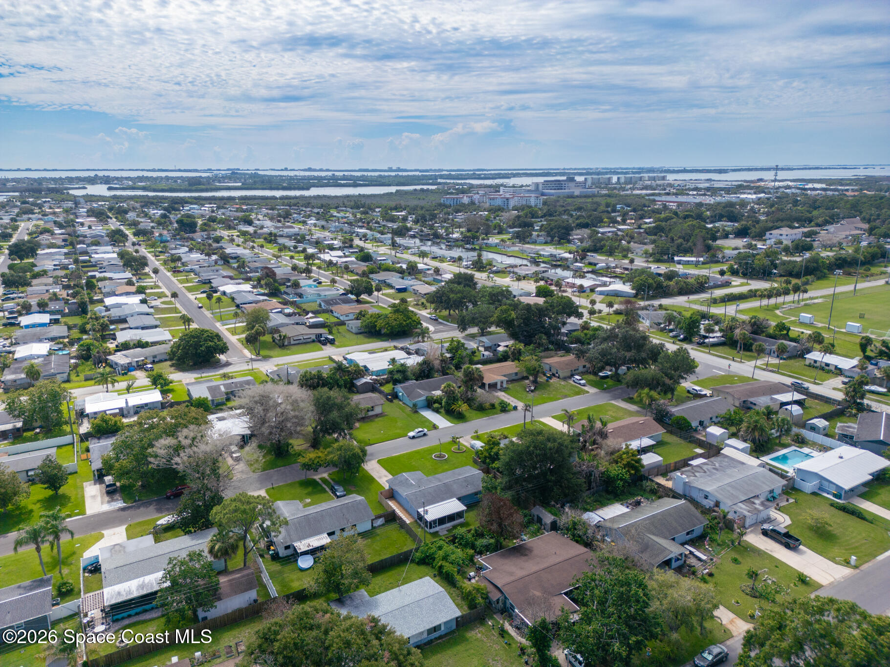 309 3rd Street Merritt Island, FL 32953 - Photo 42 of 45 Aerial View