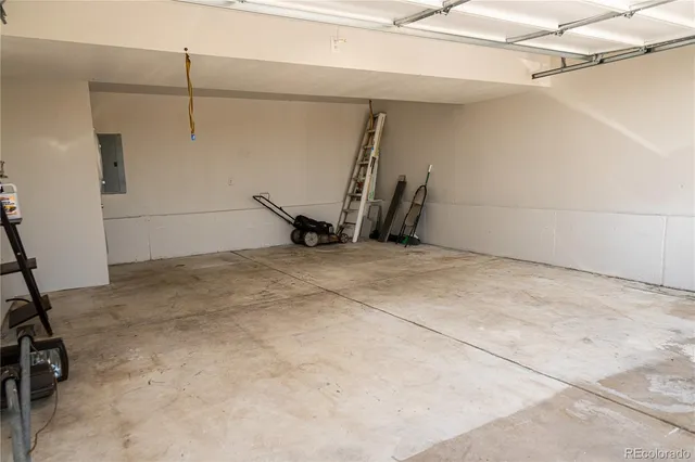 a view of a room with rack on the wall