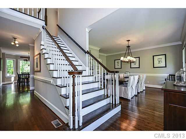 700 Beacon Knoll Lane Fort Mill, SC 29708 - Photo 2 of 16 a view of entryway and hall with wooden floor