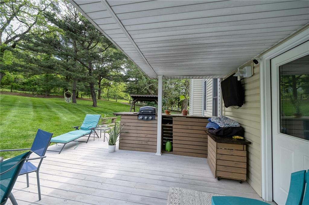 424 Joffre Cherry Valley Road Burgettstown, PA 15021 - Photo 3 of 40 a view of outdoor space and deck