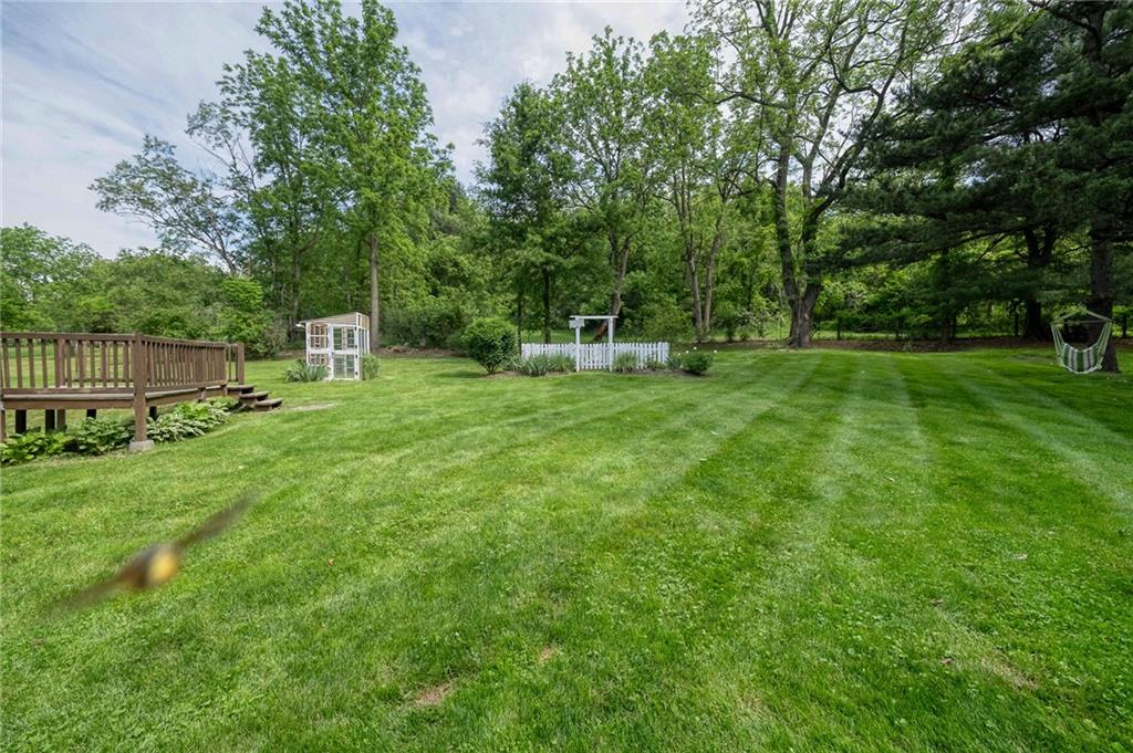 424 Joffre Cherry Valley Road Burgettstown, PA 15021 - Photo 8 of 40 a backyard of a house with lots of green space