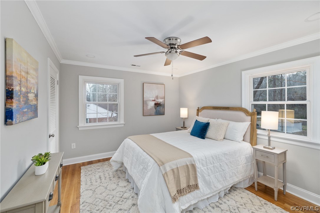 1818 Bloomfield Road Richmond, VA 23225 - Photo 20 of 45 a bedroom with a bed and window