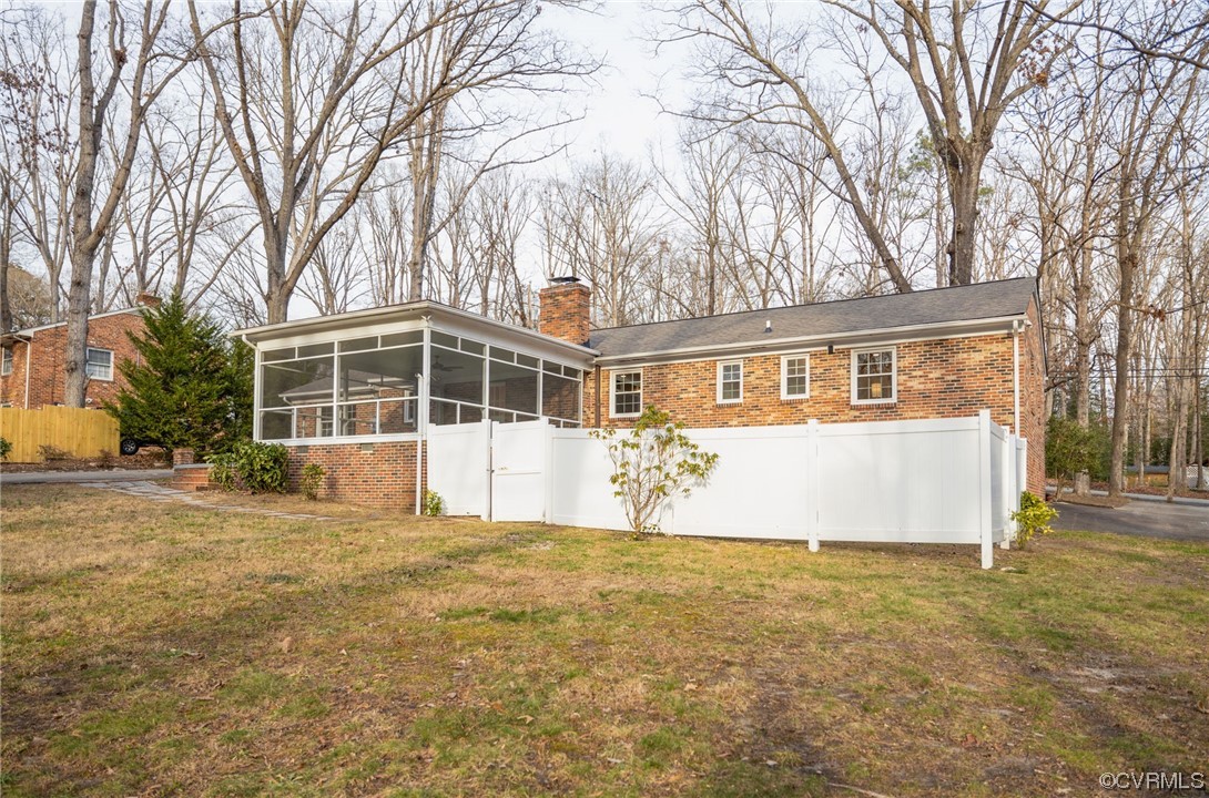 1818 Bloomfield Road Richmond, VA 23225 - Photo 31 of 45 a view of a house with a yard and sitting area