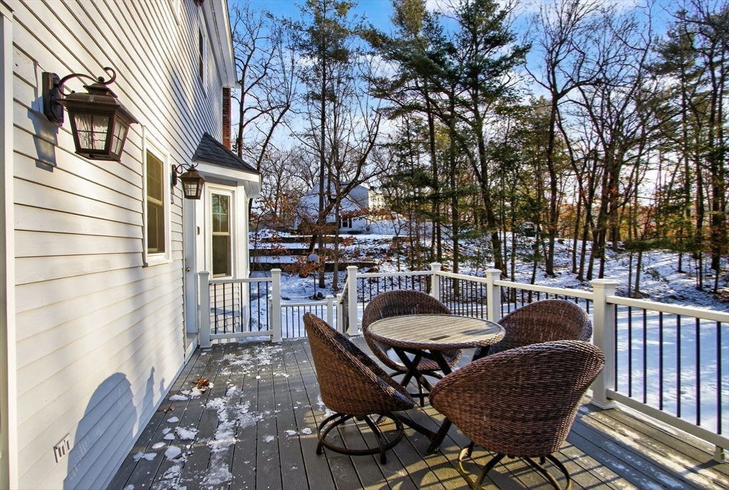 33 Overlook Drive Groton, MA 01450 - Photo 34 of 41 a dining room with furniture and a yard