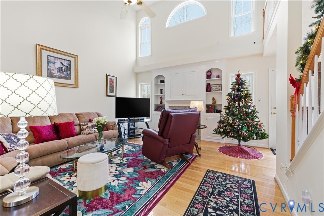 4601 Fall Harvest Court Prince George, VA 23875 - Photo 15 of 49 a living room with furniture and a flat screen tv
