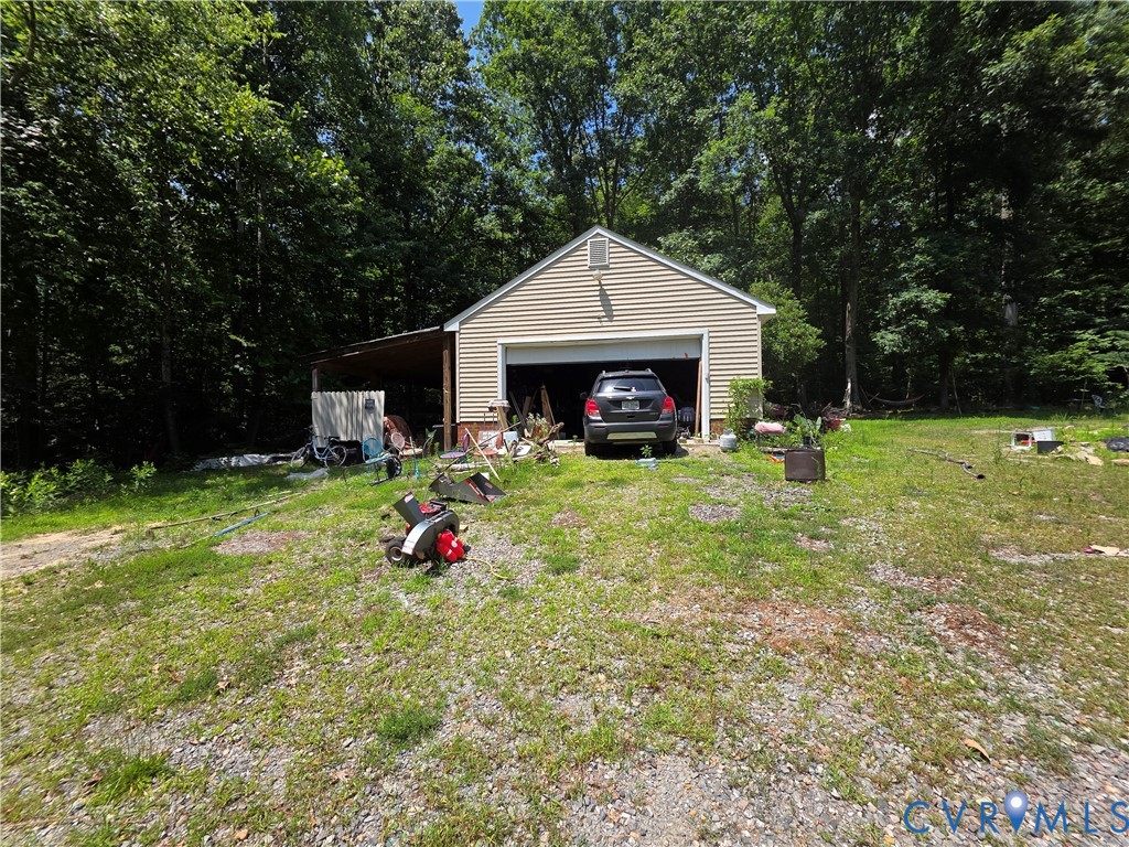 3161 Dorrell Road Aylett, VA 23009 - Photo 3 of 41 a view of swimming pool with garden