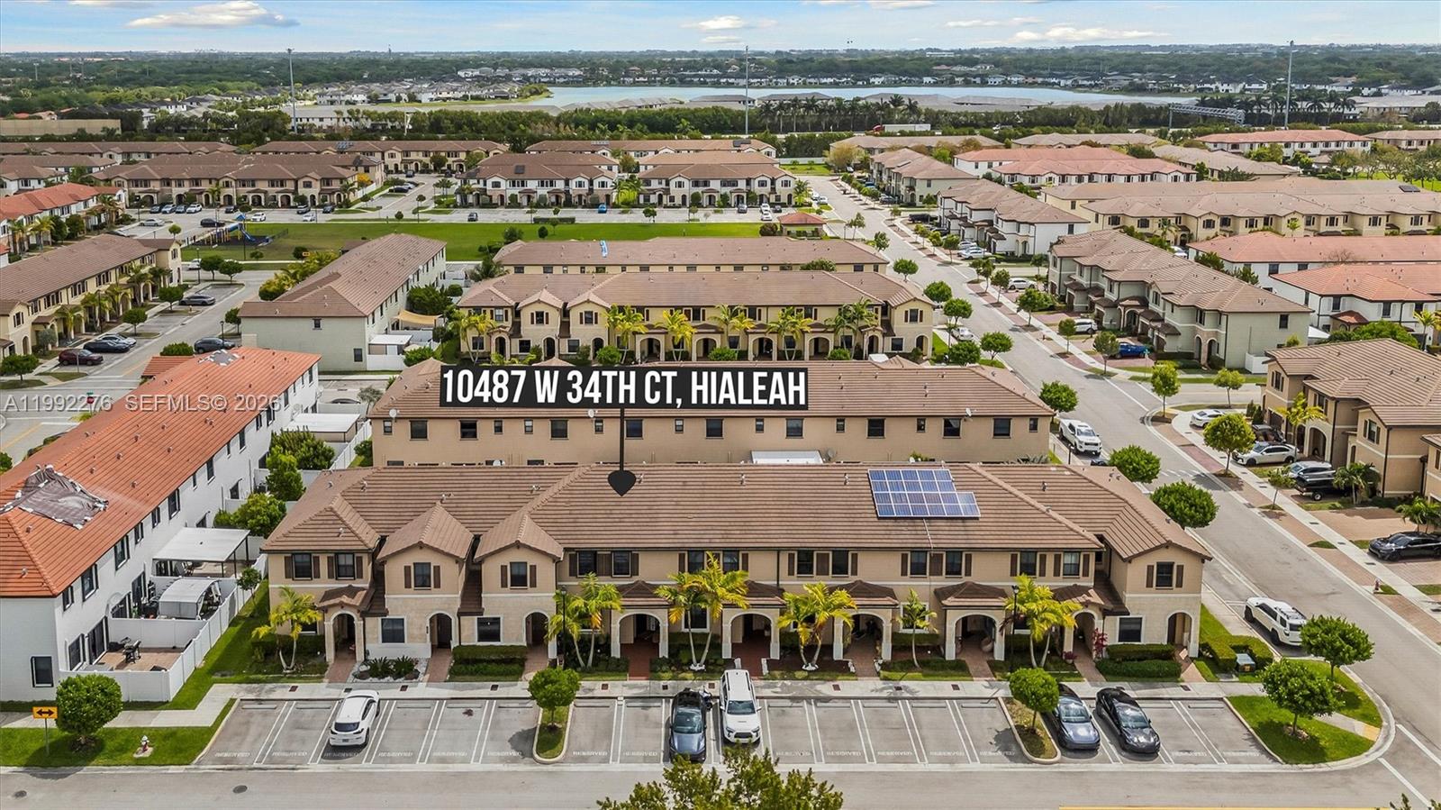 10487 West 34th Court Hialeah, FL 33018 - Photo 41 of 57 an aerial view of multiple house