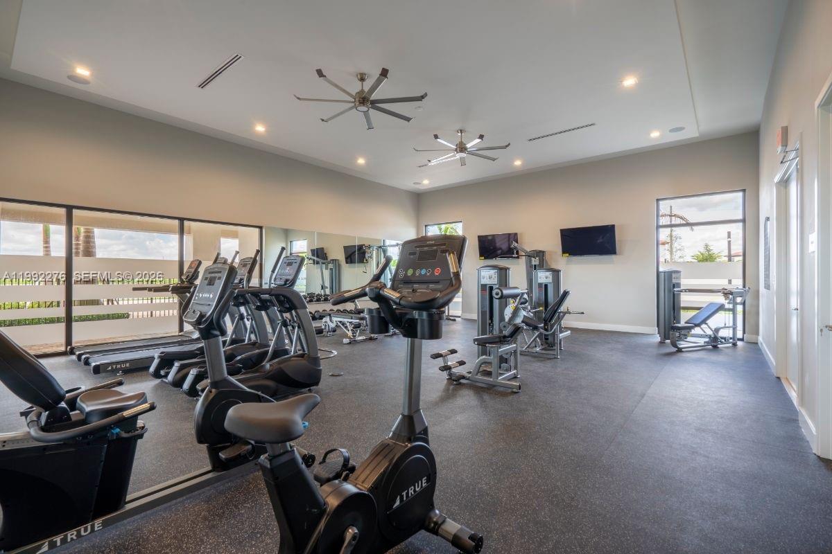 10487 West 34th Court Hialeah, FL 33018 - Photo 48 of 57 a view of a room with gym equipment