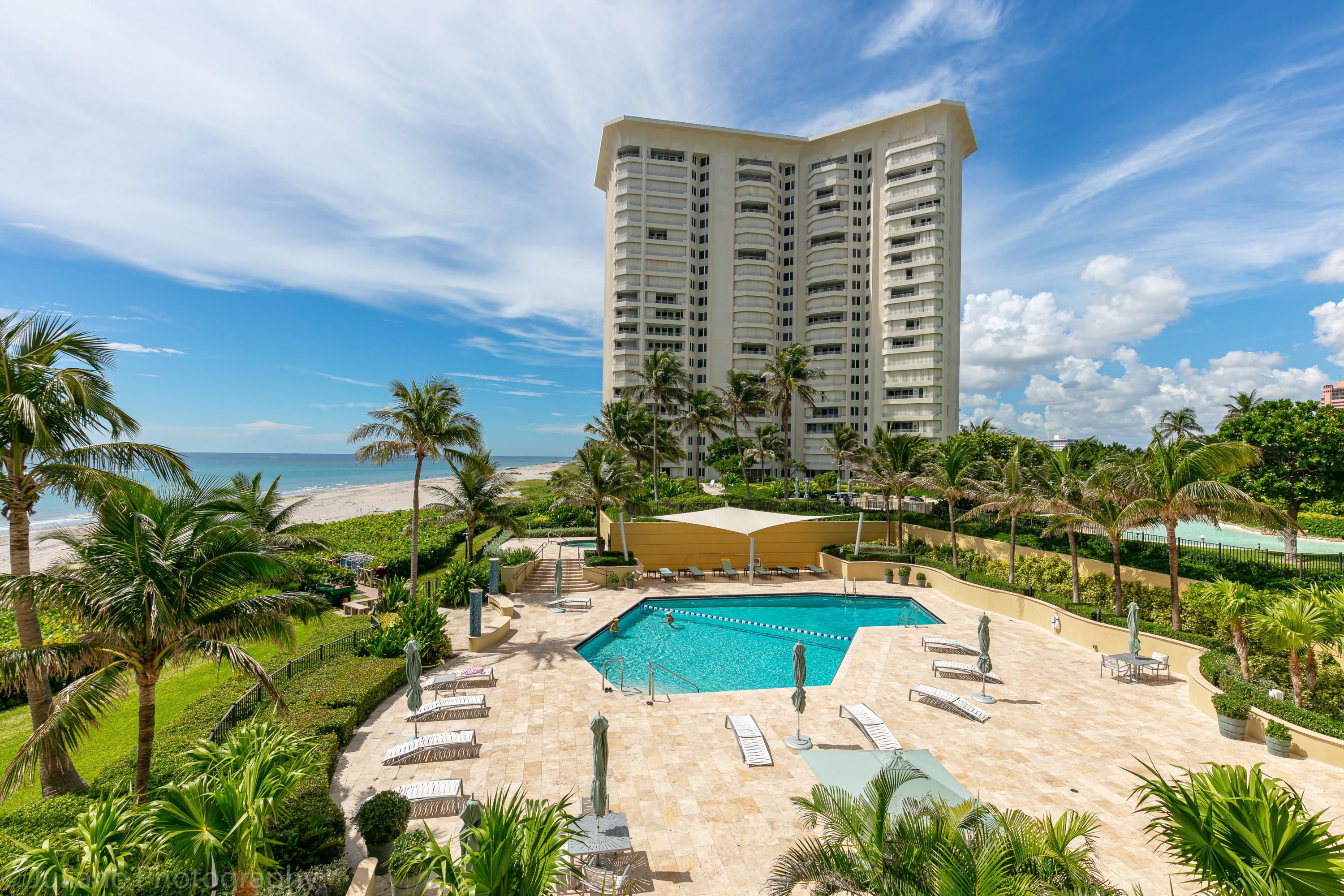 500 South Ocean Boulevard, Unit 304 Boca Raton, FL 33432 - Photo 3 of 28 Pool from other angle of balcony