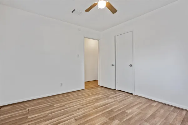wooden floor in an empty room