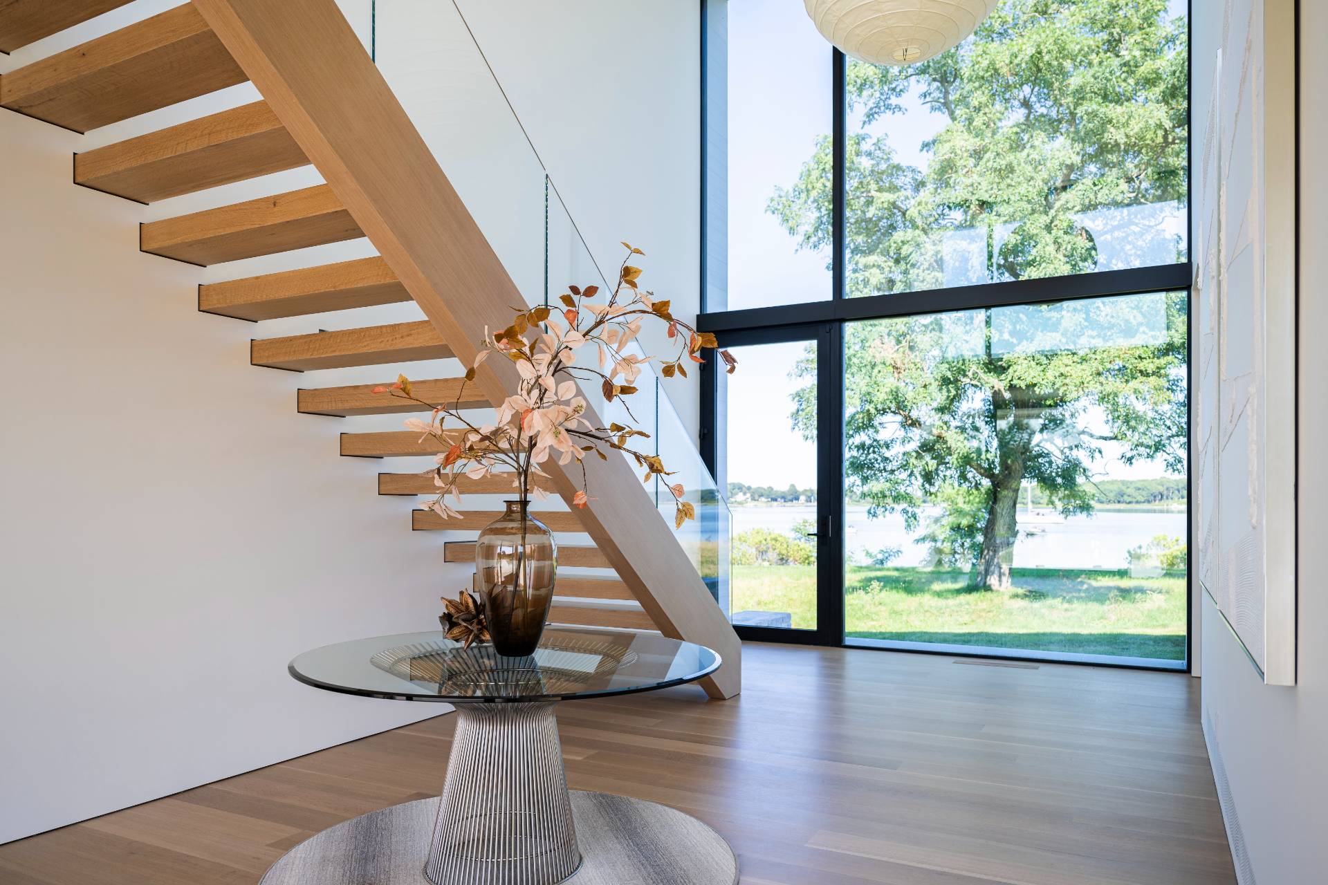 1 Pandion Road Shelter Island, NY 11964 - Photo 6 of 32 a view of entryway with wooden floor