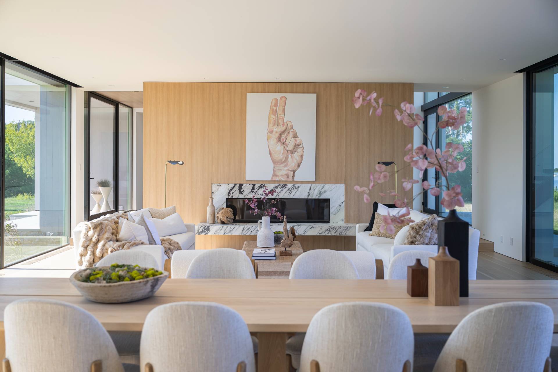 1 Pandion Road Shelter Island, NY 11964 - Photo 7 of 32 a living room with furniture and a large window