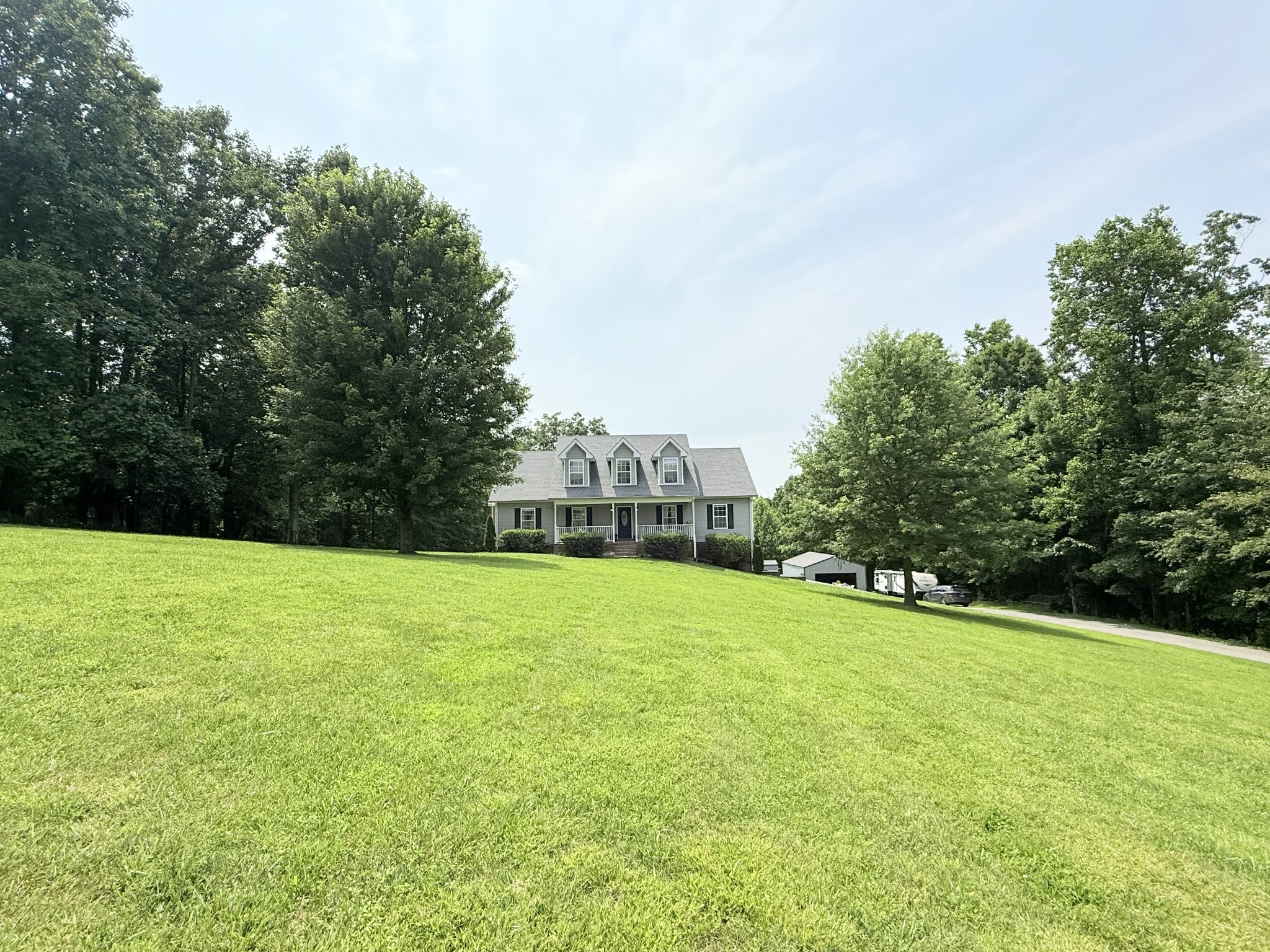 1479 Mt Vernon Road Bethpage, TN 37022 - Photo 34 of 39 a view of a field with a trees in the background