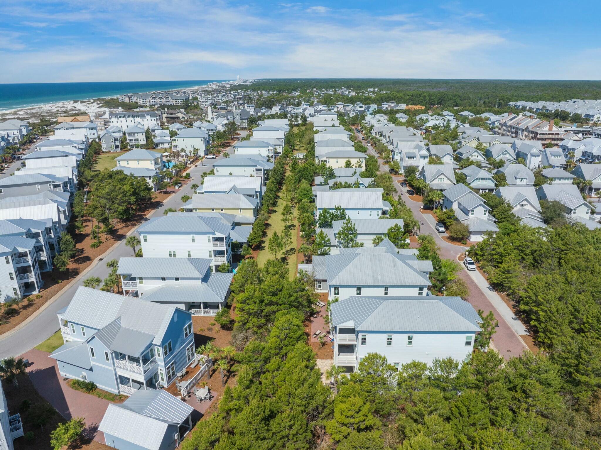 166 Clipper St Inlet Beach Inlet Beach, FL 32461 - Photo 61 of 71 an aerial view of multiple house