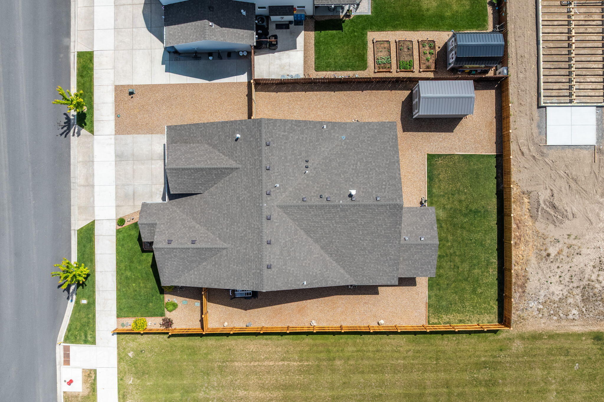 1132 Northwest Golf Course Drive Madras, OR 97741 - Photo 31 of 36 an aerial view of residential houses with outdoor space