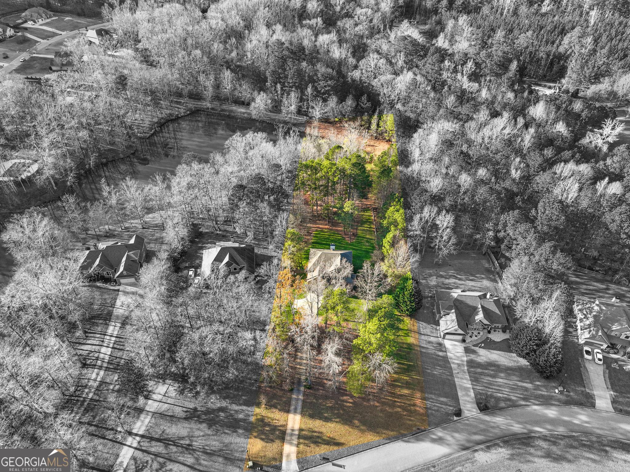 117 Martins Pond Road Newnan, GA 30263 - Photo 4 of 64 Private Lake Access on Both Sides of Lake