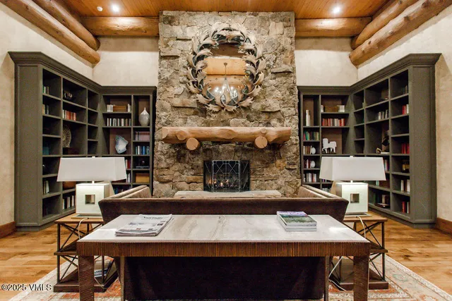 a view of a workspace with furniture