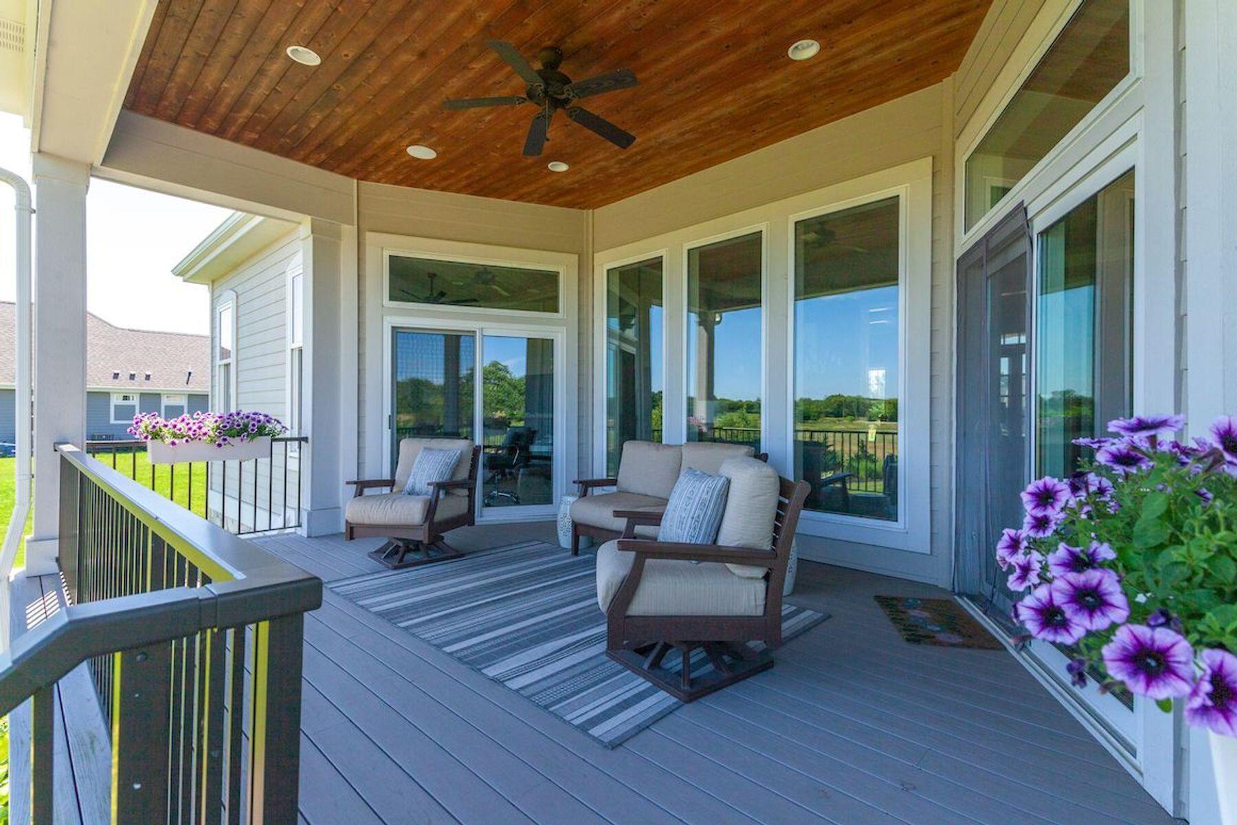 N33W29424 Millridge Road Delafield, WI 53072 - Photo 24 of 60 Covered Deck with Dual Entry