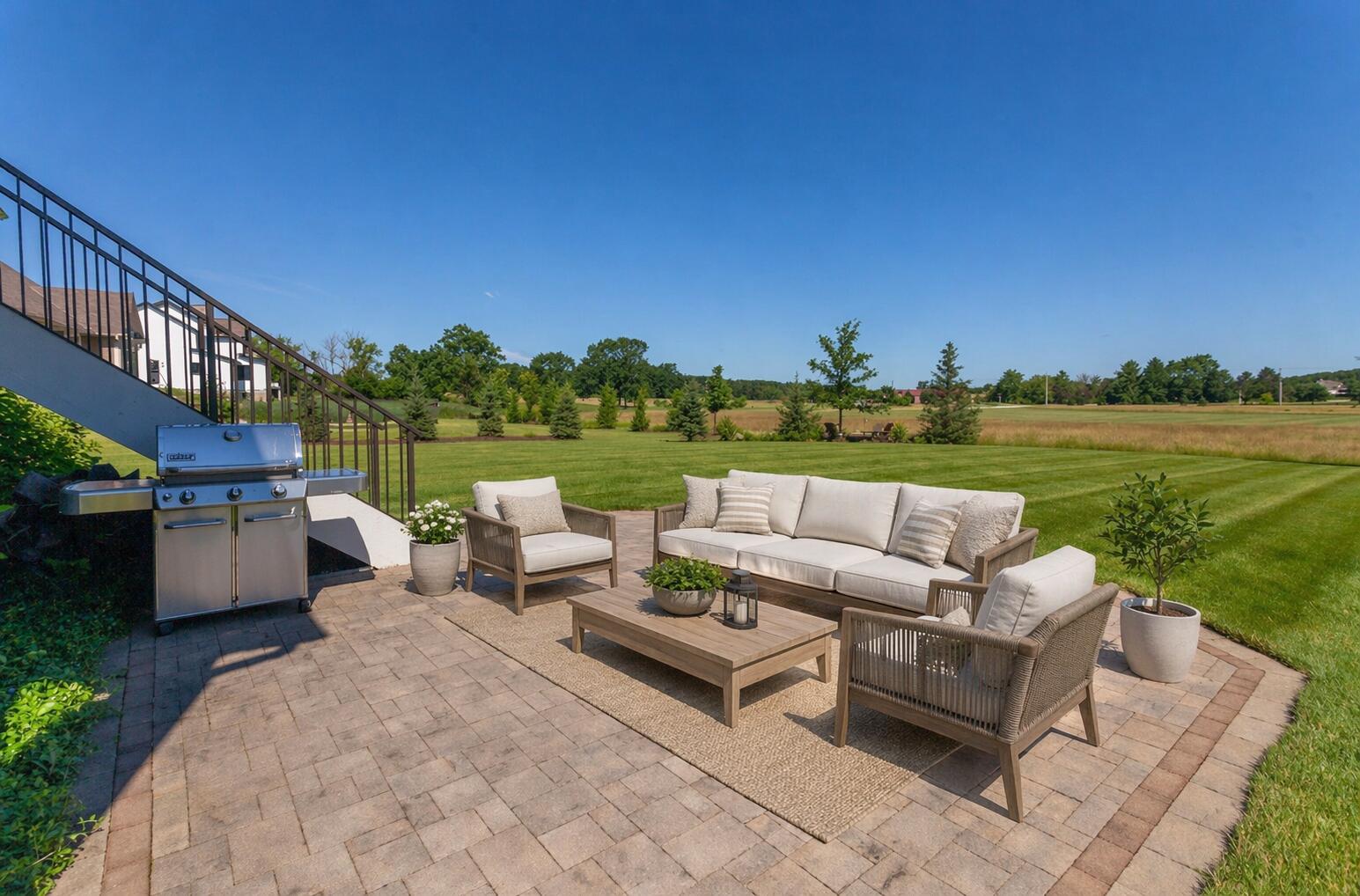 N33W29424 Millridge Road Delafield, WI 53072 - Photo 55 of 60 Lower Patio