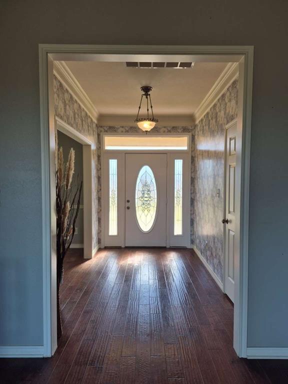 274 County Road Southwest Winnsboro, TX 75494 - Photo 21 of 26 a view of a hallway with wooden floor