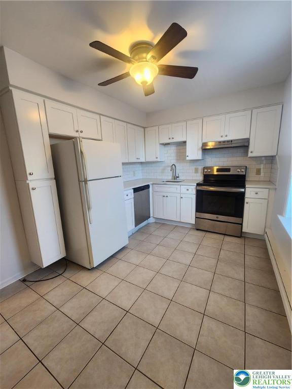 401 East Goepp Street, Unit 2 Bethlehem, PA 18018 - Photo 12 of 16 a kitchen with a refrigerator and a sink