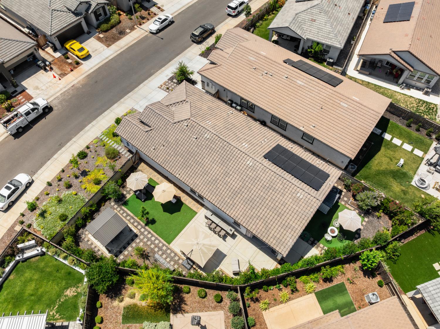 4216 Creede Way Rancho Cordova, CA 95742 - Photo 52 of 56 an aerial view of a house