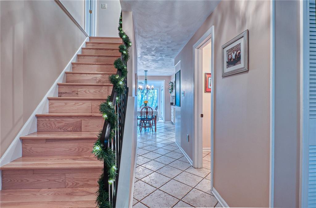 3223 Ridgeway Road Greensburg, PA 15601 - Photo 7 of 25 STAIRWELL LEADING TO SECOND FLOOR
