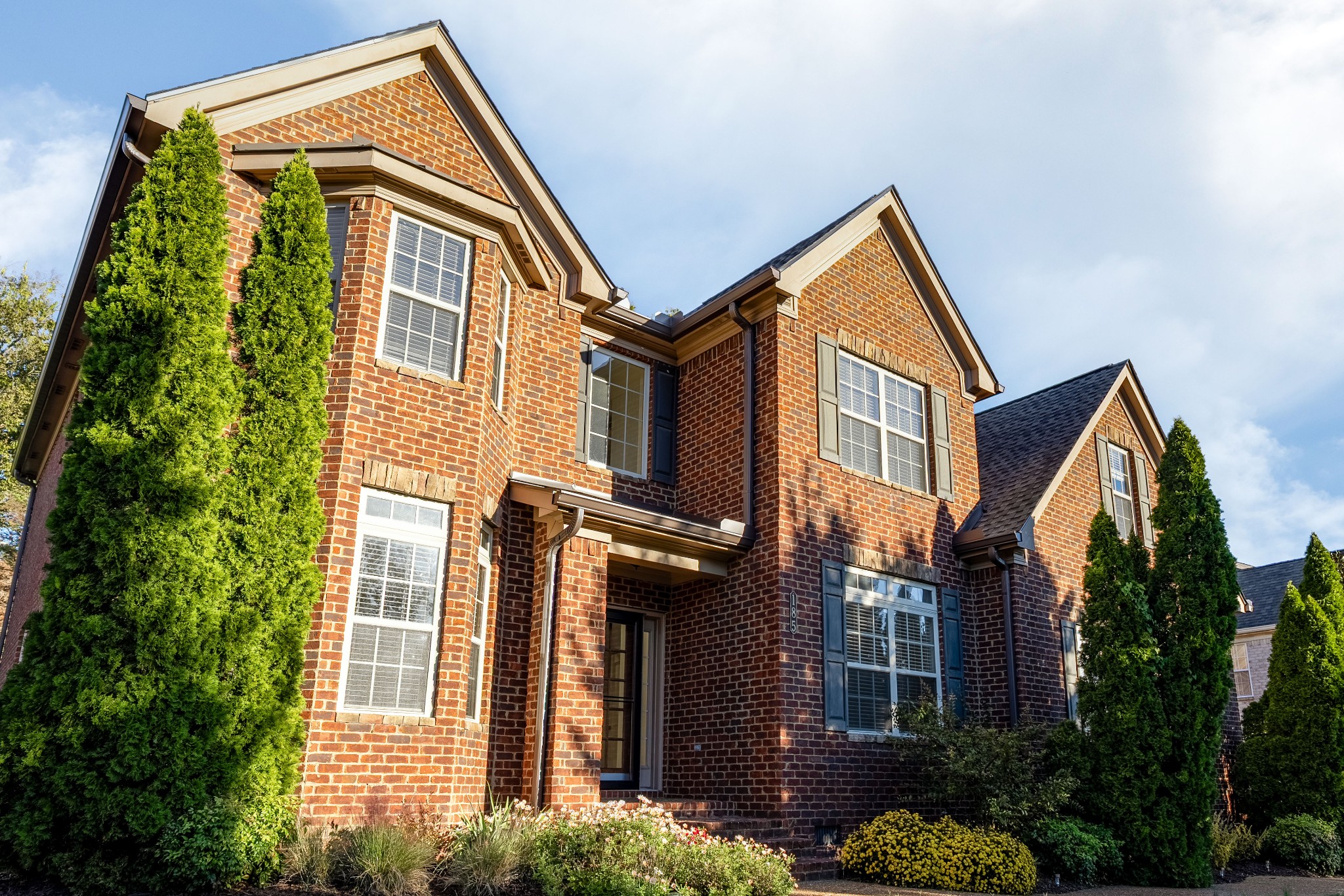 front view of a house