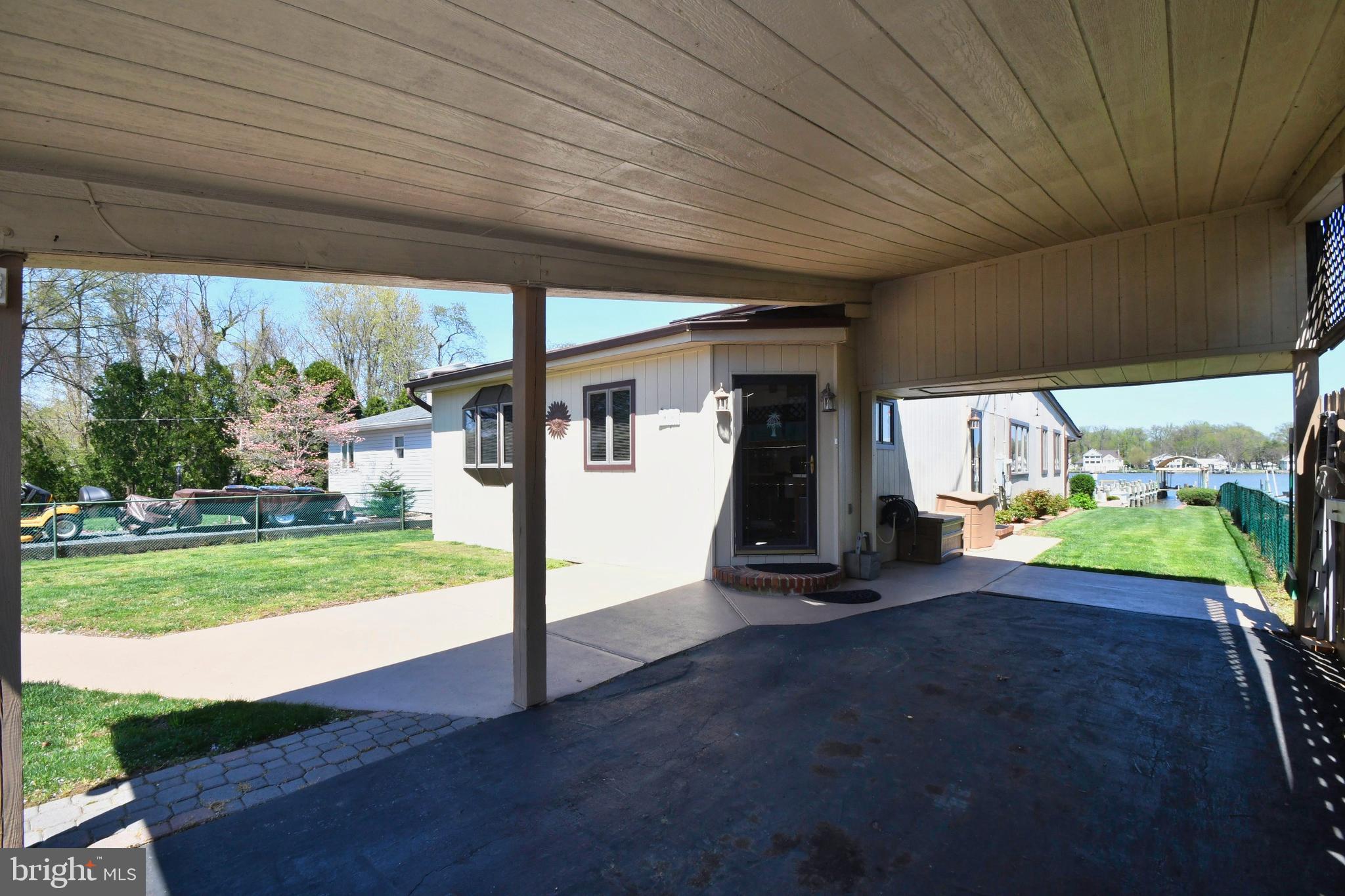 1143 Seneca Road Baltimore, MD 21220 - Photo 2 of 80 Covered Entrance Carport to Master House