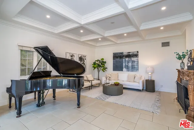 a view of a living room and a window