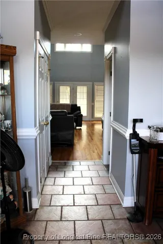 a view of an entryway