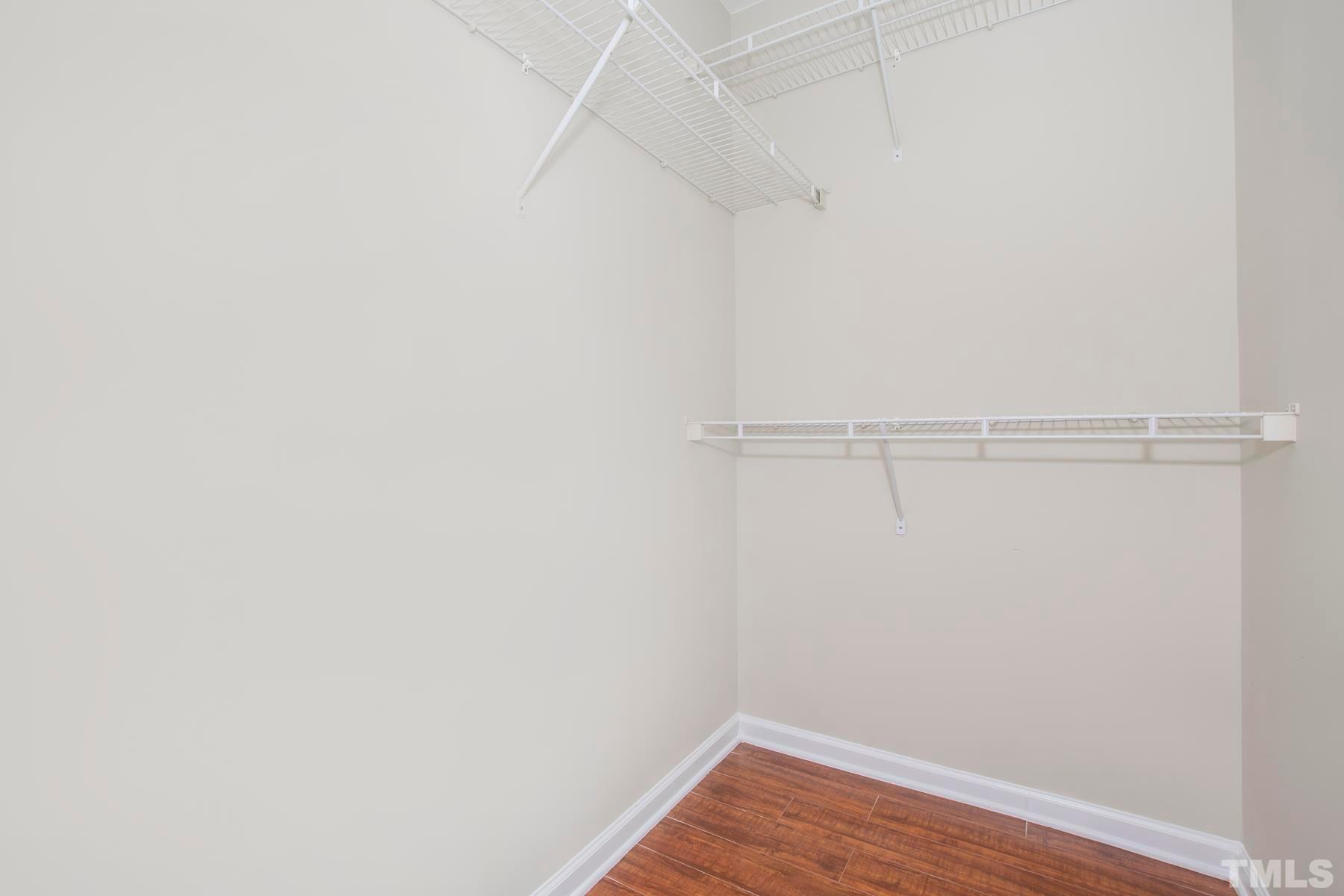 7814 Braefield Drive Raleigh, NC 27616 - Photo 27 of 29 a view of an empty walk in closet