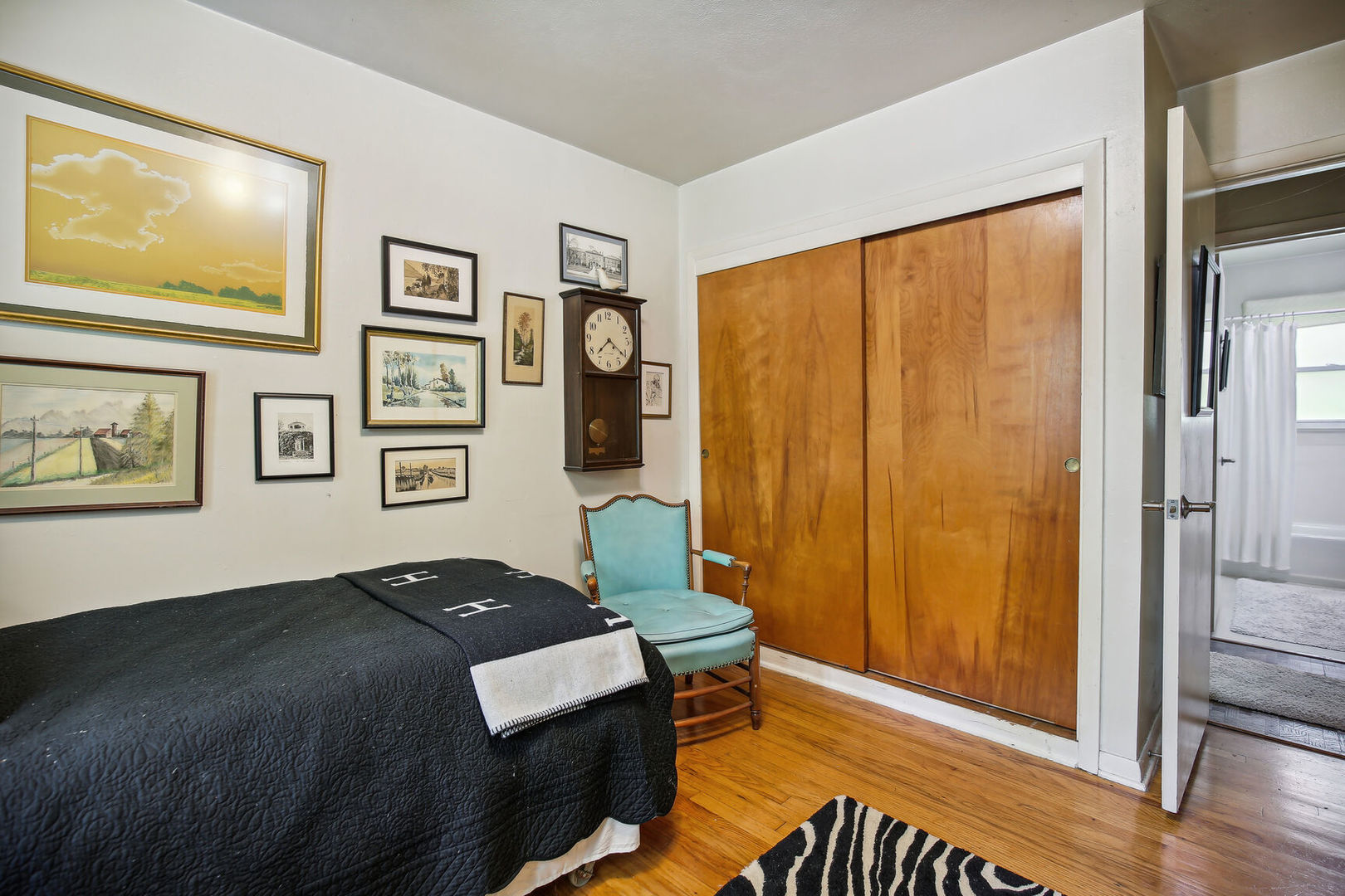 5 Normandy Place Champaign, IL 61821 - Photo 18 of 25 a bedroom with a bed and a window