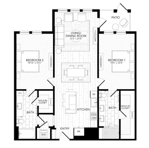 $2,639 | 10520 Lakeline Mall Drive, Unit 342, Austin, TX 78717